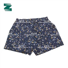 Pantalons curts estampats de cintura elàstica de cotó per a nenes