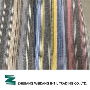 Tela tenyida de fil de lli